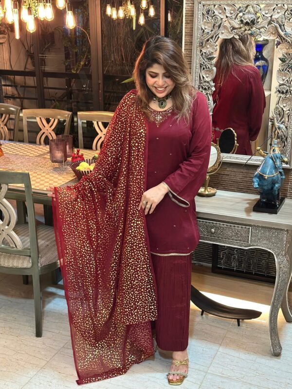 Maroon Stardust 4037